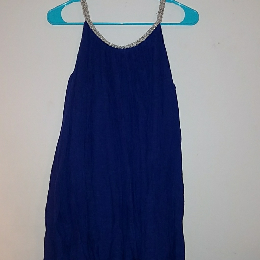 Navy blue dress